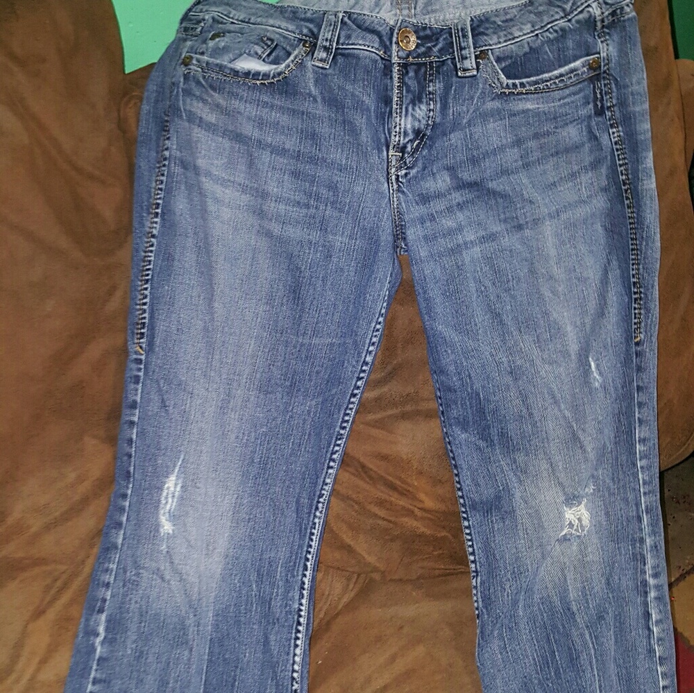 Silver suki jeans